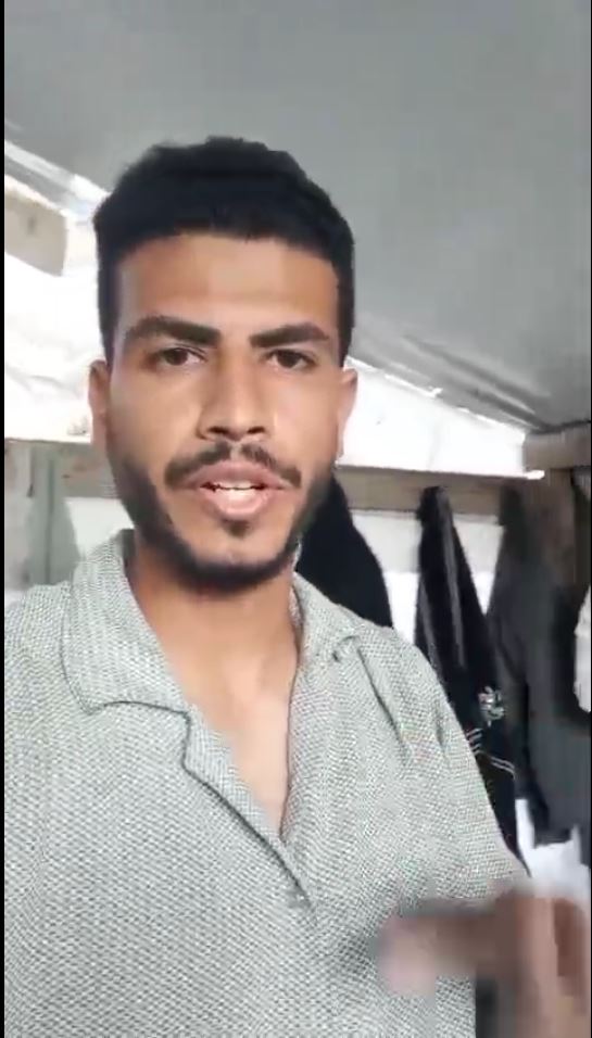 
            Mohammed in his tent
            